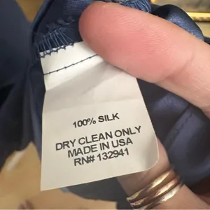 AMANDA UPRICHARD‎ Blue Tulip Silk Midi Dress Size Small thumbnail 6