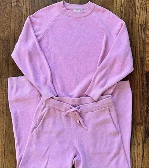 🦋 Cozy  Cares Pink Lounge Set Medium thumbnail 1