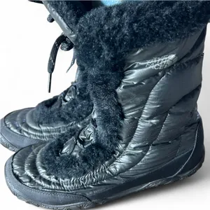 The North Face Womens Icepick Boot Size 9 Waterproof Quilted Puffer Down Goose thumbnail 1