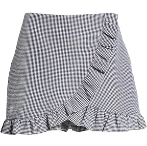 Ruffle Trim Gingham skirt thumbnail 5