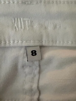 KUT FROM THE KLOTH white MIA Toothpick Skinny Jeans for Women Size 8 thumbnail 4
