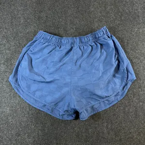 Nike Dri-FIT Women Blue Perforated Running Shorts Size Medium Athletic Training‎ thumbnail 9