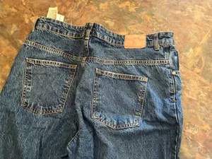 ZARA High-Rise Straight Leg Jeans thumbnail 7