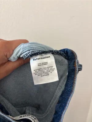 Reformation straight leg jeans in Huntington thumbnail 4
