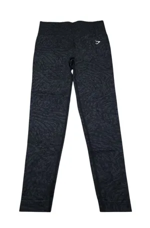Gymshark Adapt Animal Seamless Leggings Wild Black Women's Size Medium thumbnail 1
