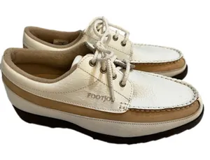 Footjoy Soft Joys women’s spineless golf shoes, size 6.5. Worn just once! thumbnail 1