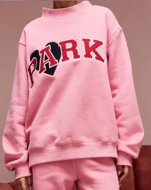 Parke Valentine Jean Heart Mock Neck thumbnail 1