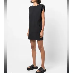ANINE BING Black‎ T Shirt Dress Size Extra Small NWT thumbnail 2
