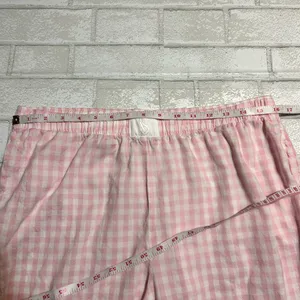 Victoria's Secret Pink Checkered Woman’s Pajama Bottoms thumbnail 3