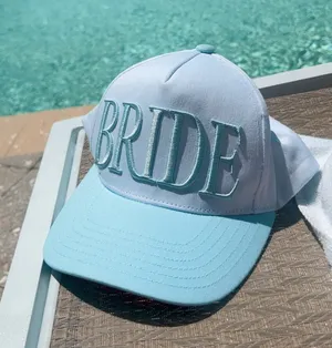 Bride hat Blue thumbnail 1