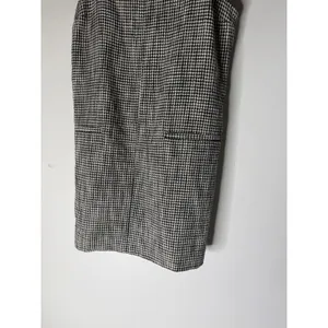 Abercrombie & Fitch Women Black White Houndstooth Jumper Mini Dress MP thumbnail 3