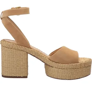 Sam Edelman‎ Womens Immie Wedge Platform Sandal Sand Dune Size 10 thumbnail 1