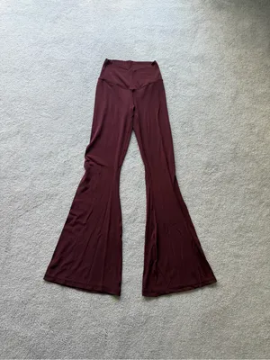 aerie crossover flare leggings thumbnail 3