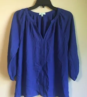 Jemma small blue top‎ Blue Size M thumbnail 1