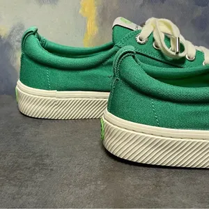 Cariuma Green Canvas OCA Low Cut Women's Sneakers Size 8M thumbnail 11