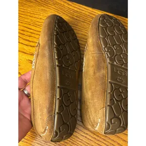 UGG Australia Ansley Moccasin leather sherpa slippers indoor outdoor shoes sz 9 thumbnail 5