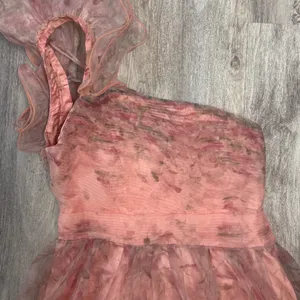 Lulus Decadent Dreamer‎ Pink Floral Backless One-Shoulder Maxi Dress Size Medium thumbnail 5