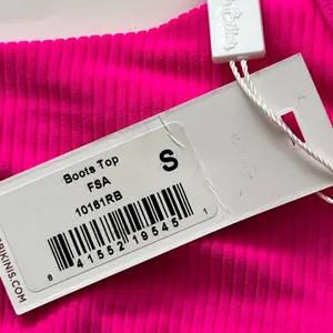 Frankie’s Bikinis Boots Ribbed Bralette Bikini top small NEW thumbnail 5