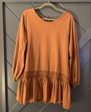 Vestique Tan/ Brown Dress thumbnail 1