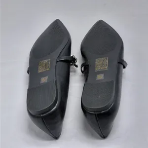 Journee Collection Metinaa Ballet Flats Womens 6.5 Black Chain Pointed Toe Shoes thumbnail 9