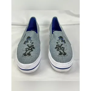 Minnie Mouse Keds Sneakers Blue Chambray Triple Decker Sz 10 Disney Slip-On thumbnail 6