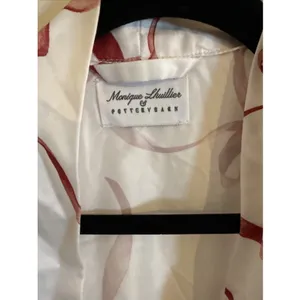 Pottery Barn Monique Lhuillier Aubrey Bow Robe XS/S thumbnail 2