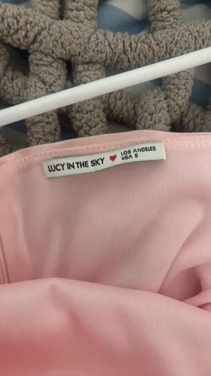 Lucy in the Sky Mini Dress Pink thumbnail 4