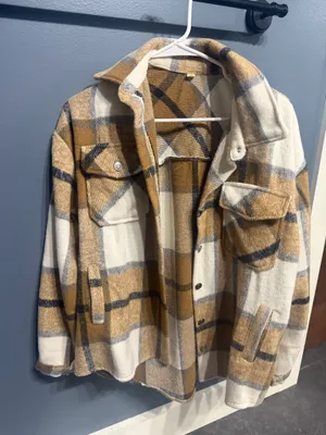 Women’s Shacket Brown Size L thumbnail 1