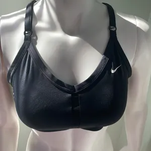Nike Indy wire-free black sports bra large thumbnail 6