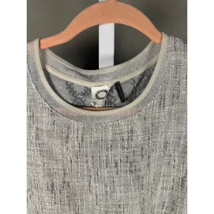 Akemi + Kin Textured Sleeveless Tank Snake Print‎ High Low Boho Anthropologie thumbnail 7