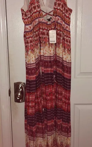 NWT Suzanne Betro Maxi Dress. Ladies size XL. thumbnail 5