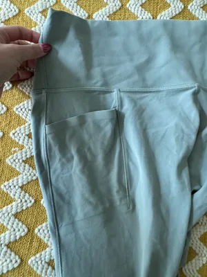 Athleta Light Green Leggings thumbnail 6