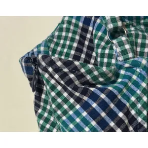 Urban Outfitters Gingham Spaghetti Strap Mini Dress Green Blue Size Small thumbnail 6