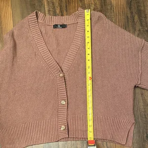 Cozy Brown Women's Cardigan Size L thumbnail 8