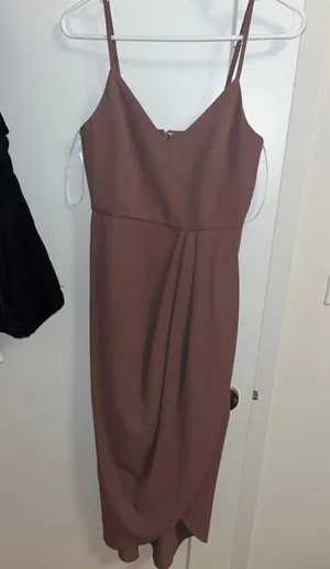 Lulus Mauve Purple Midi Dress thumbnail 2
