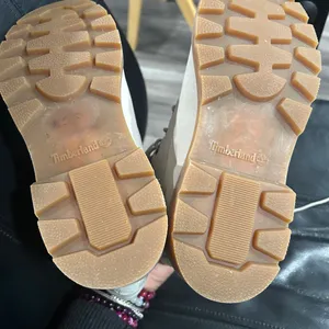 Timberland waterproof Cream Lace-Up Boots thumbnail 10