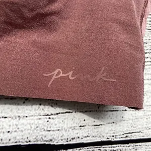 PINK Victoria’s Secret mauve pink seamless unlined bralette size large thumbnail 2