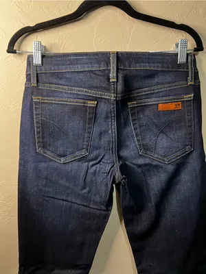 Joe’s Jeans Starlet Slim Mini Bootcut Victoria Wash Dark Denim Jeans thumbnail 8