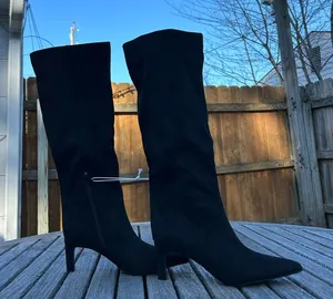 A New Day‎ Women’s Justice Boots in black size 7 spring heeled hot club summer thumbnail 1