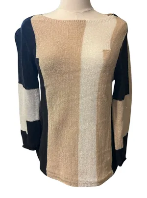 Habitat Clothes to Live in Women's SZ S Artistic Sweater Blouse Shirt Boho Chic thumbnail 1