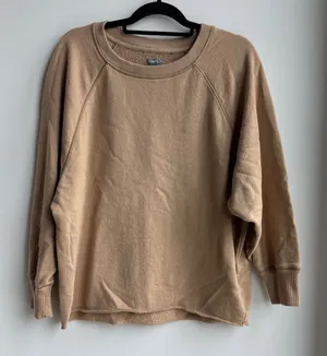 Aerie Tan Crewneck Sweatshirt Size M thumbnail 1