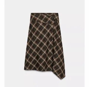 ZARA Asymmetrical Skirt low rise thumbnail 7
