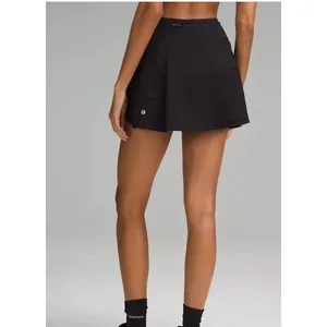 Lululemon Pace Rival Skirt Size 12 Black‎ thumbnail 2