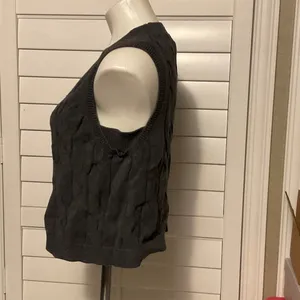 a new day Charcoal V-Neck Sweater Vest thumbnail 5