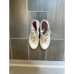 Converse Chuck 70 Hi Woven Textile Cream Sneakers‎ A07534C Womens 7.5 thumbnail 2