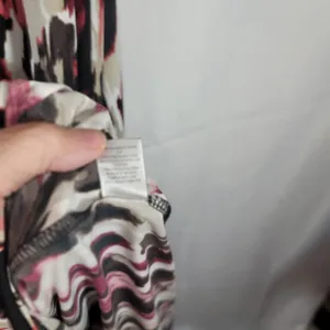 Christopher & Banks CJ Banks Plus Size 1X Maxi Dress Sleeveless Abstract Geometric Jersey Knit thumbnail 6