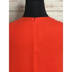 Babaton Aritzia red orange Hopkins tie-front sleeveless blouse Size XS thumbnail 6