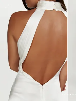 Meshki White Dress thumbnail 4