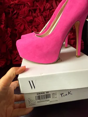 DREAM PAIRS Women's Party Sexy Super Platform Nightclub Shoes size 7 in pink thumbnail 3