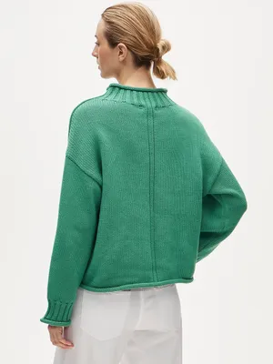 J. Crew 2025 Rollneck in Summer Yard Green Size XXS thumbnail 5